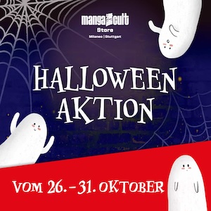 Halloween Aktion im Manga Cult Store vom 26.-31. Oktober