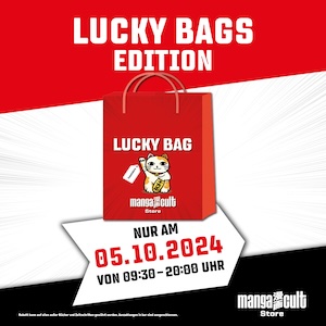 Lucky Bags Edition im Manga Cult Store am 5. Oktober 2024